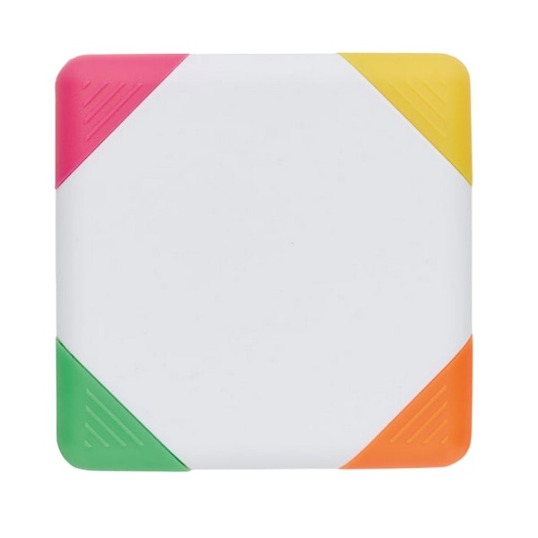 MidOcean Squarie Fyrkantig Överstrykningspenna One Size Vit White One Size