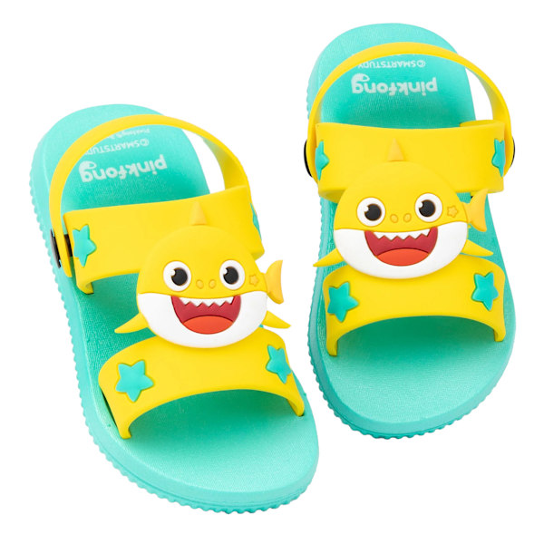 Baby Shark Barn Sandaler för Barn/Barn 10 UK Barn Gul/Blå Yellow/Blue 10 UK Child