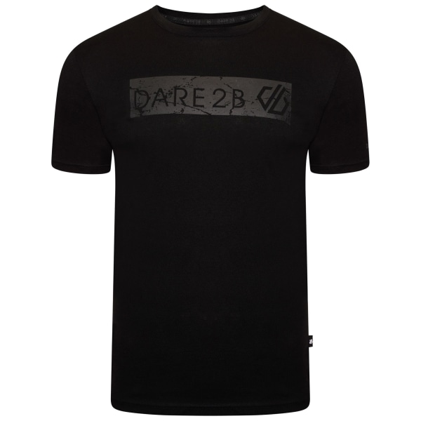Dare 2B Dispersed Rectangle T-Shirt för män L Svart Black L