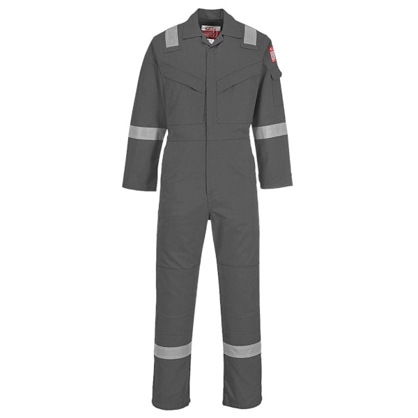 Portwest Unisex Vuxen Flamresistent Antistatisk Overall 4XL Grey 4XL
