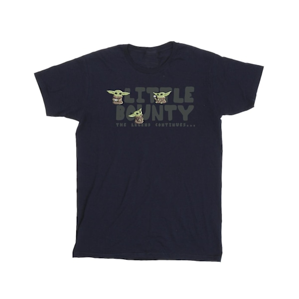 Star Wars The Mandalorian Mens Little Bounty Hunter T-Shirt L N Navy Blue L