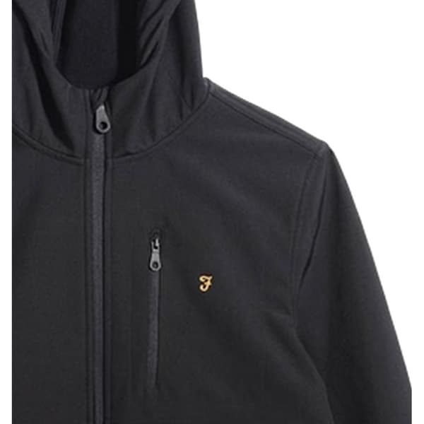 Farah Herr Softshell Tröja XXS Svart Black XXS
