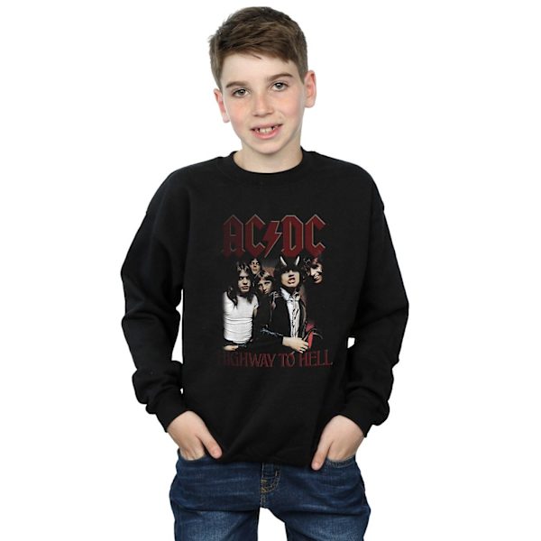 AC/DC Boys Highway To Hell Bomullströja 5-6 År Svart Black 5-6 Years