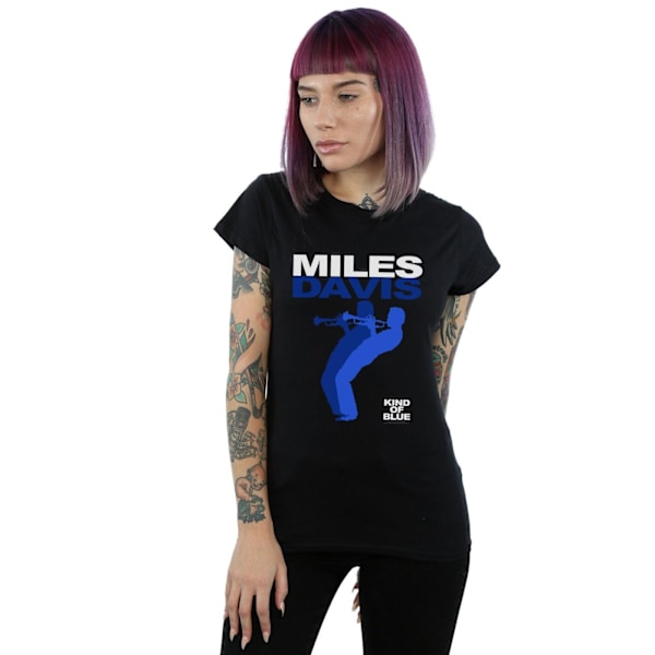 Miles Davis Dam/Kvinnor Kind Of Blue Bomull T-shirt XXL Svart Black XXL