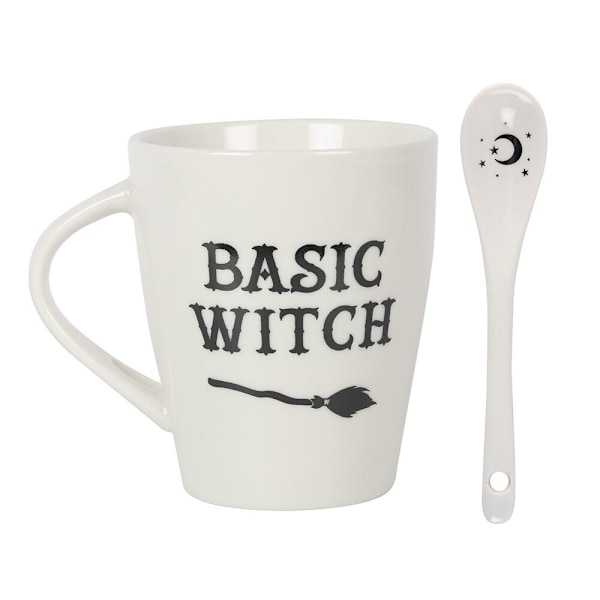 Something Different Basic Witch Keramisk Mugg Set En Storlek Vit White One Size