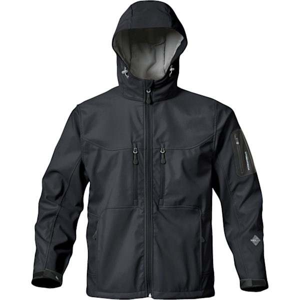 Stormtech Premium Epsilon H2xtreme Vattentät Andningsbar Jacka för Herrar Black 4XL