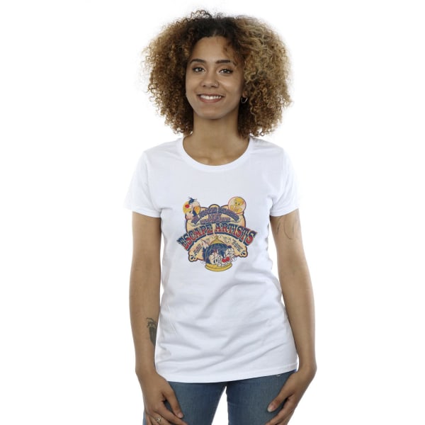 Looney Tunes Dam/Damer Escape Artists Bomull T-shirt XXL Vit White XXL