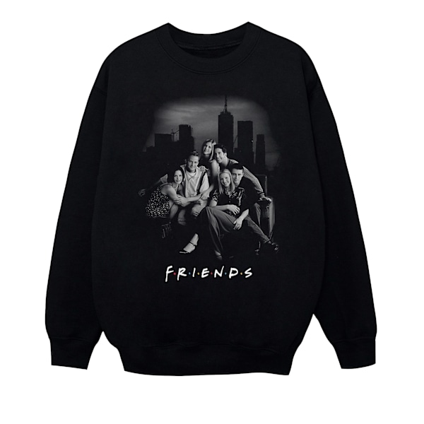 Friends Girls Group Photo Skyline Sweatshirt 3-4 år Svart Black 3-4 Years