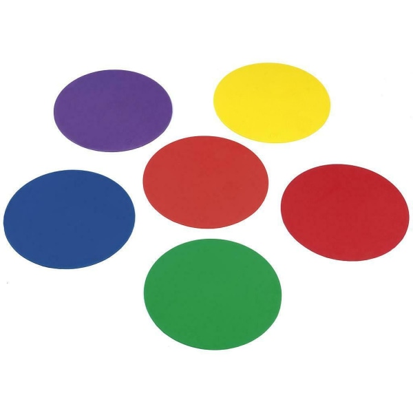 Precisionsgummisekvensskivor (pack med 6) One Size Multicol Multicoloured One Size