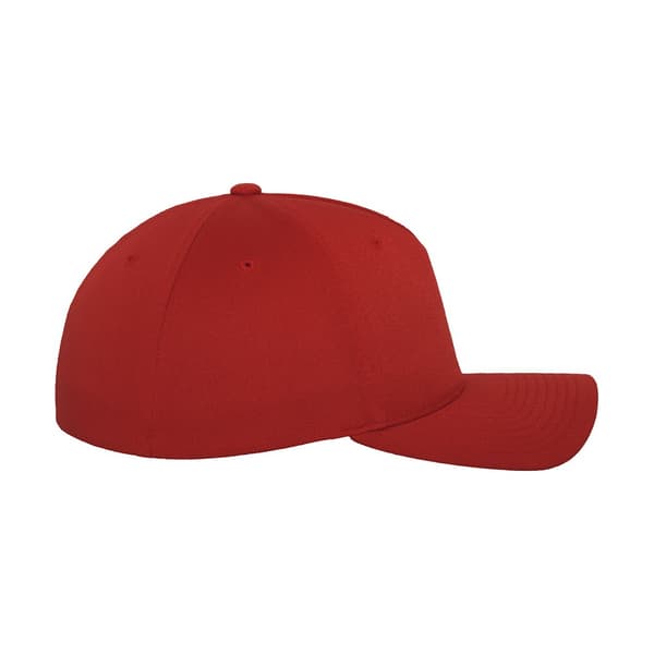 Flexfit Unisex Vuxen 5-Panel Keps One Size Röd Red One Size