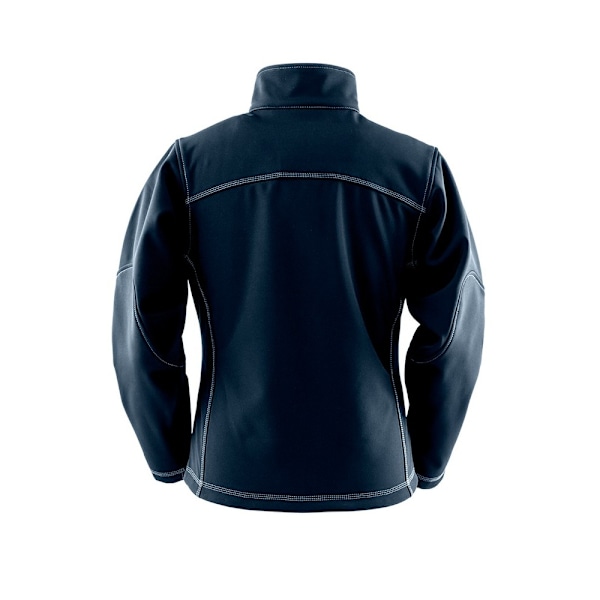 Result Work-Guard Dam/Dam Treble Stitch Soft Shell Jacka Navy L