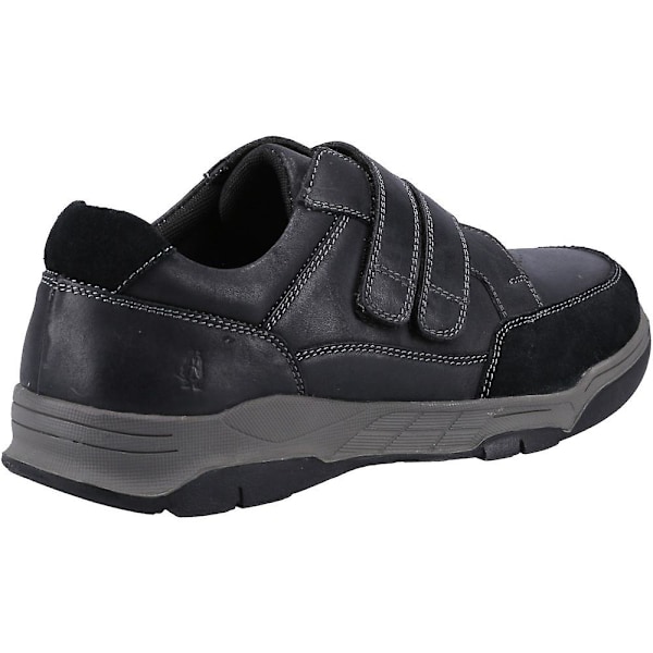 Hush Puppies Fabian Läder Dubbel Remskor 11 UK Svart Black 11 UK