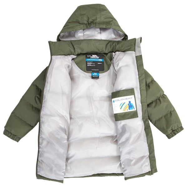 Trespass Barn Jacka Tiffy Foderad 5/6 År Moss Moss 5/6 Years