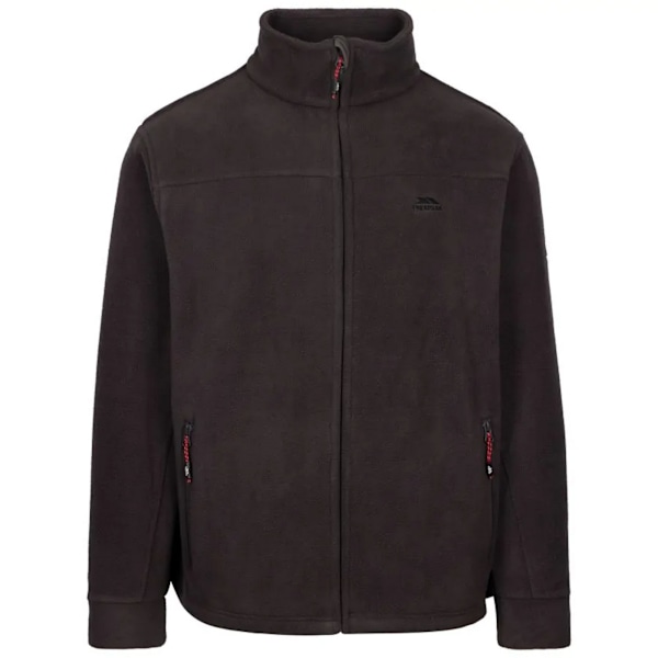 Trespass Bernal Fleecejacka med Full Dragkedja för Män XL Kolfärgad Carbon XL