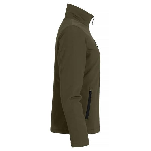 Clique Dam/Dam Vadderad Softshelljacka XL Dimgrön Fog Green XL