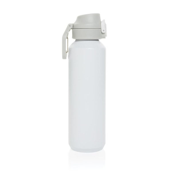 XD Collection Via Låsbar Återvunnen Rostfri Stål 600ml Sportflaska White One Size