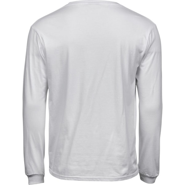 Tee Jays Herr Soft Long-Sleeved T-Shirt S Vit White S