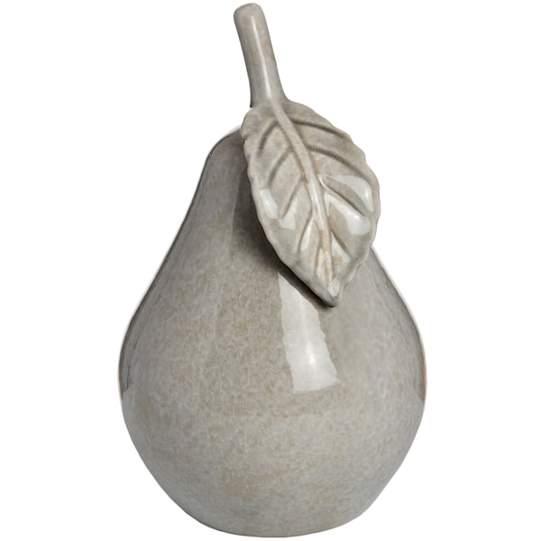Hill Interiors Keramisk Päron Liten (H11,5 x B11,5 x D19,5cm) Myror Antique Grey Small (H11.5 x W11.5 x D19.5cm)