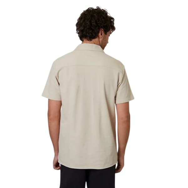 Threadbare Herr Kaylian Regular Kortärmad Skjorta S Stone Stone S