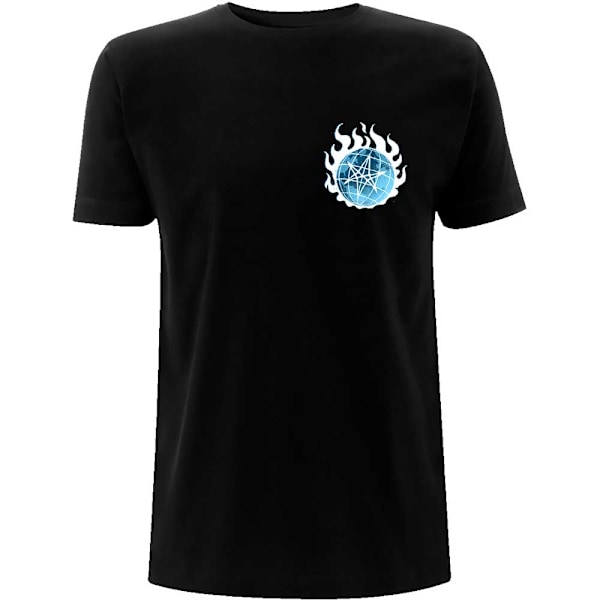 Bring Me The Horizon Unisex Vuxen Globe Bomull T-shirt L Svart Black L