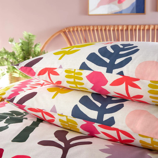 Furn Marula Tropisk Påslakanset Enkelsäng Flerfärgad Multicoloured Single