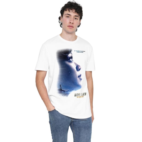 Star Trek: Discovery Herr Discovery Begins T-Shirt 4XL Vit White 4XL