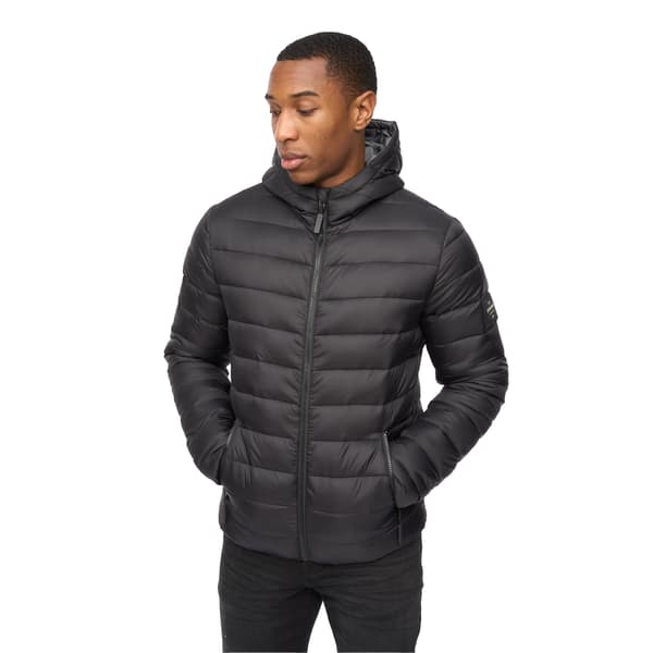 Crosshatch Gattering Jacka för män XL Svart Black XL