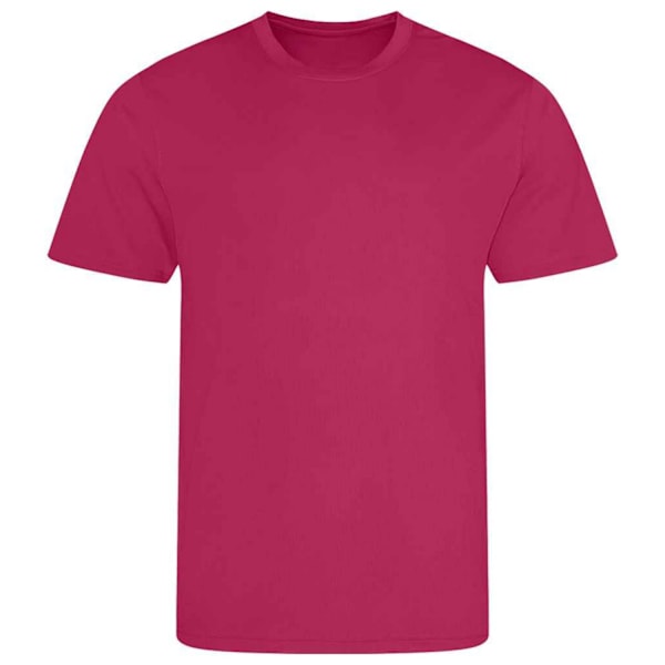 AWDis Cool Herr T-shirt XS Ljusrosa Hot Pink XS