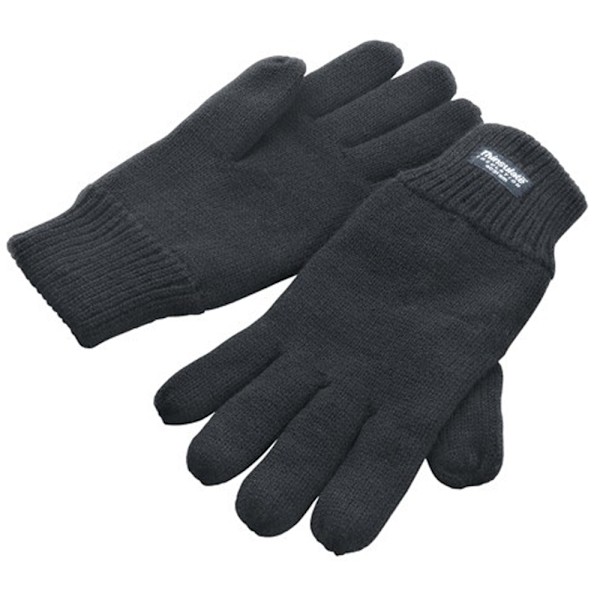 Result Winter Essentials Unisex Vuxen Fodrade Thinsulate Vinterhandskar G Charcoal L-XL