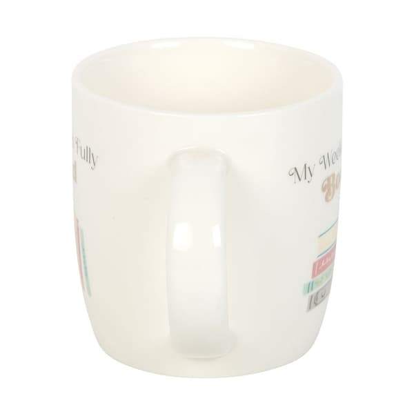 Something Different Min helg är fullbokad Mugg One Size Whi White/Blue/Pink One Size