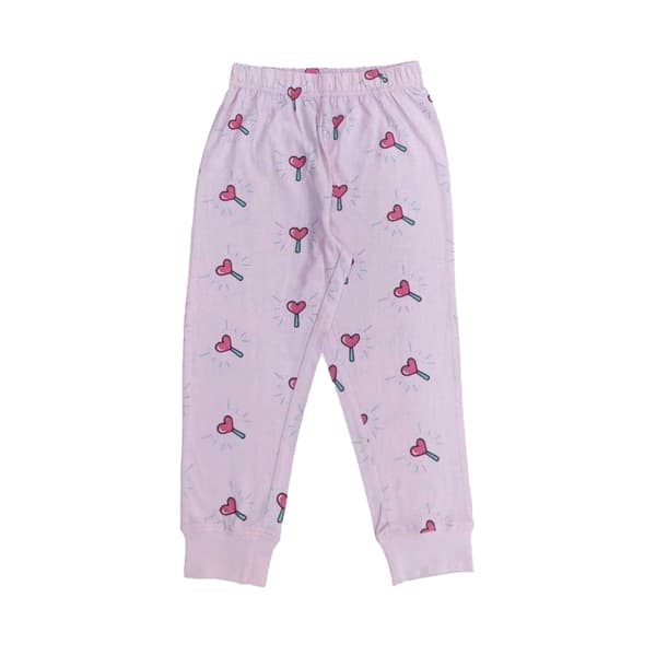 Star Barn/Barn Make A Wish Pyjamas Set 3-4 År Vit/Rosa White/Pink 3-4 Years