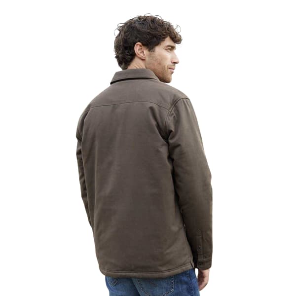 Threadbare Herr Rutig Skjortjacka S Choklad Chocolate S