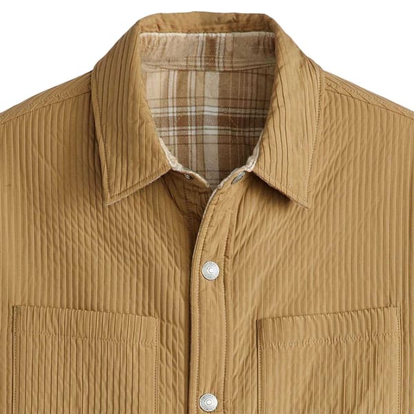 Levis Herr Bryant Mönstrad Manchester Overshirt M Hermelin Ermine M