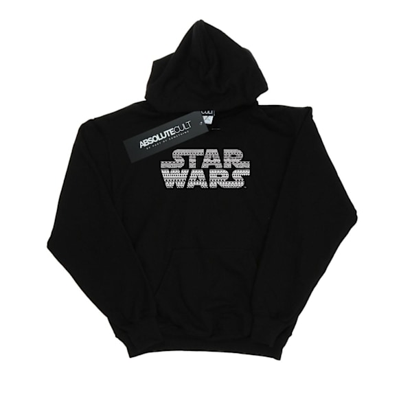 Star Wars Aztec Logo Mono Hoodie L Svart Black L