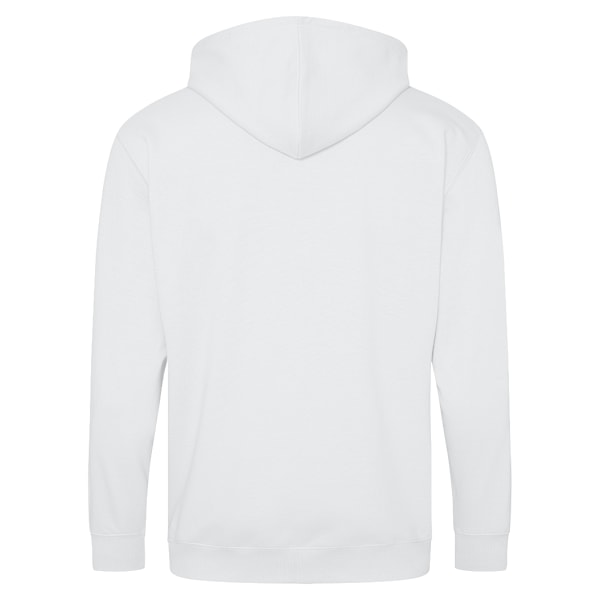 Awdis Plain Mens Hooded Full Zip Hoodie / Zoodie S Arctic White Arctic White S