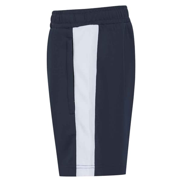 Finden & Hales Stickade Shorts för Män S Marinblå/Vit Navy/White S
