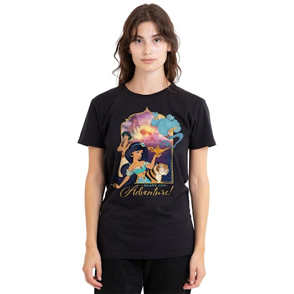 Aladdin Unisex Vuxen Är Redo För Äventyr Jasmine Abu Rajah Black L