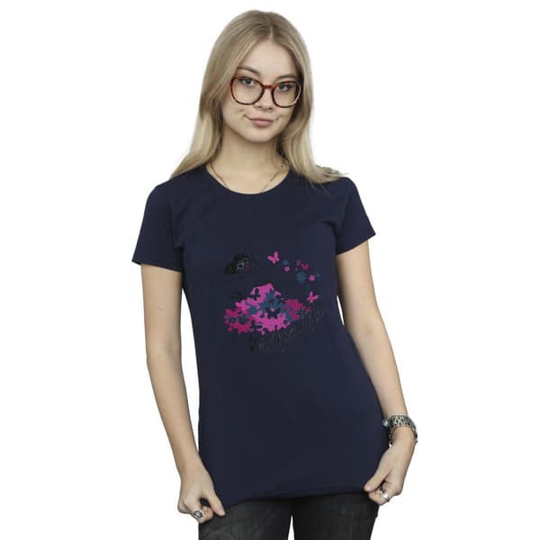 Disney Dam/Dam Encanto Mirabel Blom Bomulls T-shirt M Marinblå Navy Blue M