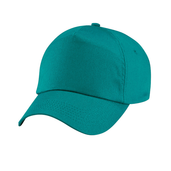 Beechfield Barn/Barn Original 5 Panel Cap En Storlek Smaragd Emerald One Size