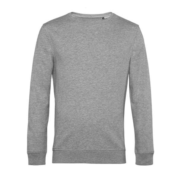 B&C Herr Inspire Tröja S Ljusgråmelerad Heather Grey S