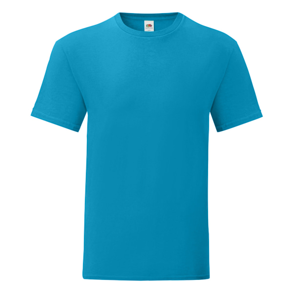 Fruit Of The Loom Iconic T-shirt L Azure för män Azure L