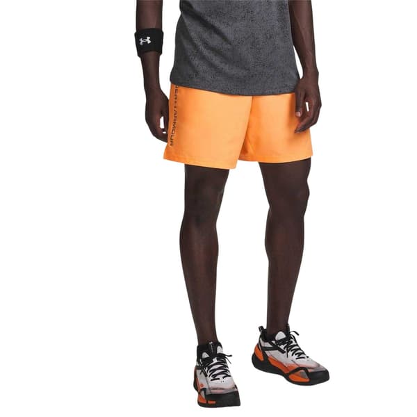 Under Armour Herr Vertikal Logotyp Regular Shorts XL Orange Orange XL