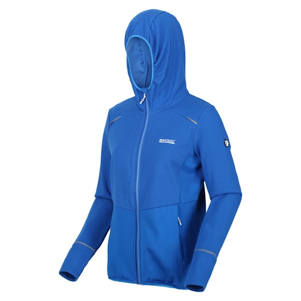 Regatta Dam/Dam Textured Fleece Full Zip Hoodie 10 UK Lap Lapis Blue/Sonic Blue 10 UK