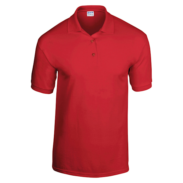Gildan Barn/Barn Plain Jersey Polo Shirt 5-6 År Röd Red 5-6 Years