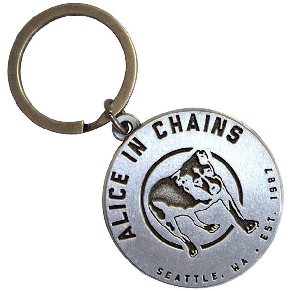 Alice In Chains Trebent Hund Nyckelring One Size Silver Silver One Size
