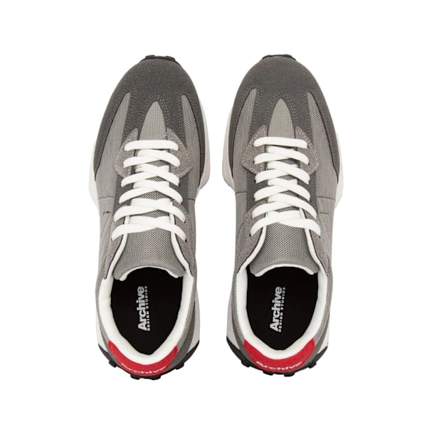 Archive Design Studios Herr Track Trainers 9 UK Röd Red 9 UK