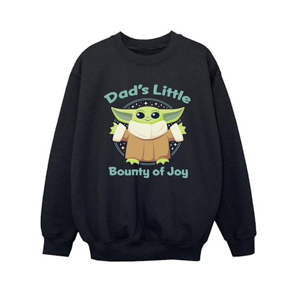 Star Wars Boys The Mandalorian Bounty Of Joy Sweatshirt 9-11 år Black 9-11 Years