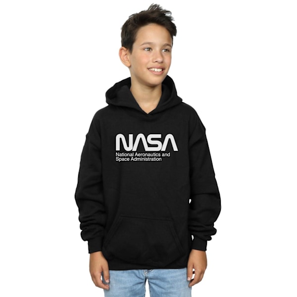 NASA Boys Aeronautics And Space Hoodie 5-6 år Svart Black 5-6 Years