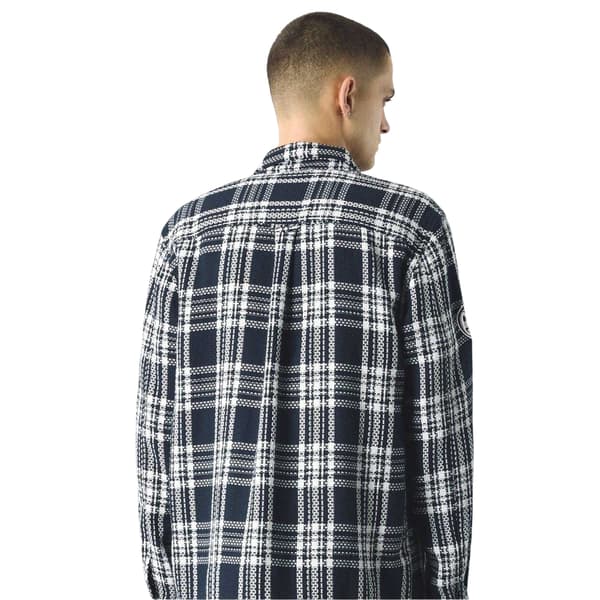 Pretty Green Herr Overshirt S Marinblå Navy S