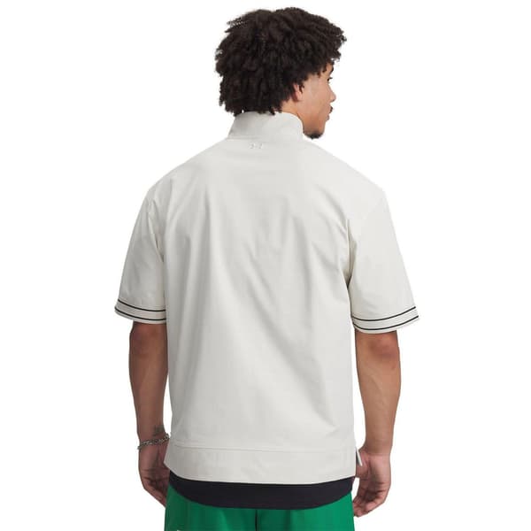 Under Armour Herr Courtside Broderad Logotyp Skjorta L Brun Brown L